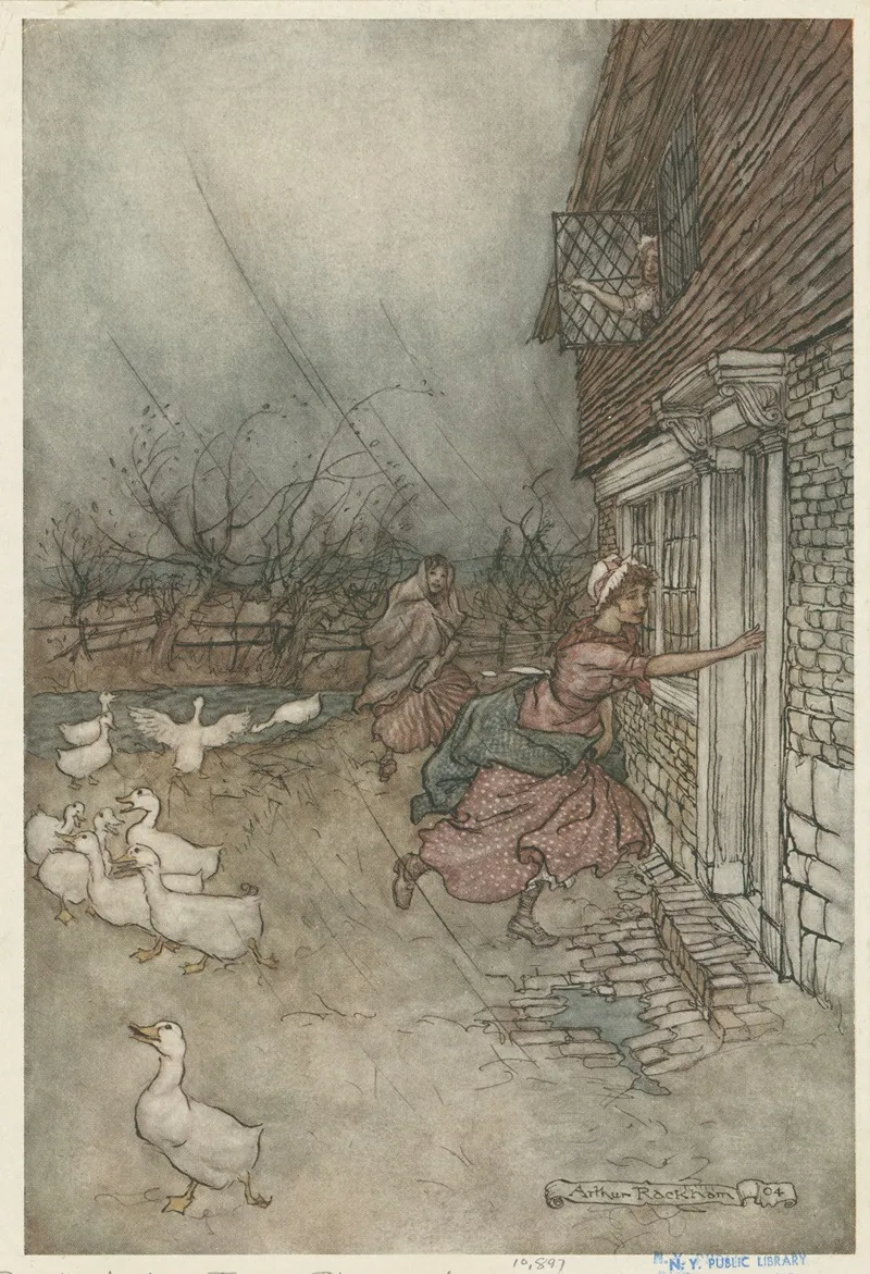The Rain Always Made A Point Of Setting In Just As He Had Some Outdoor Work To Do