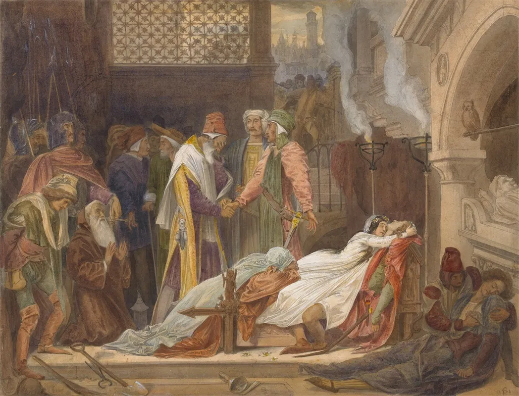 The Reconciliation Of The Montagues And The Capulets