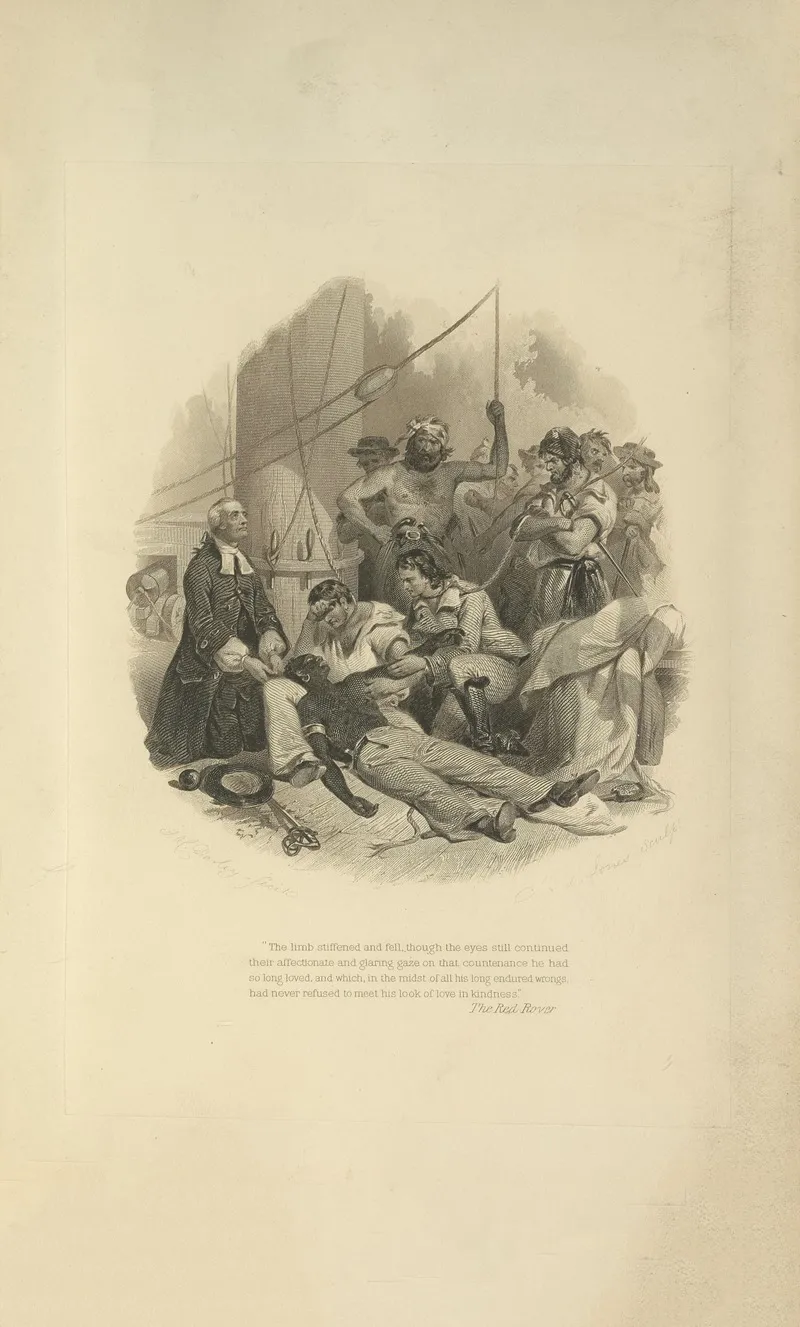 The Red Rover 2 by Felix Octavius Carr Darley - Canvas Print