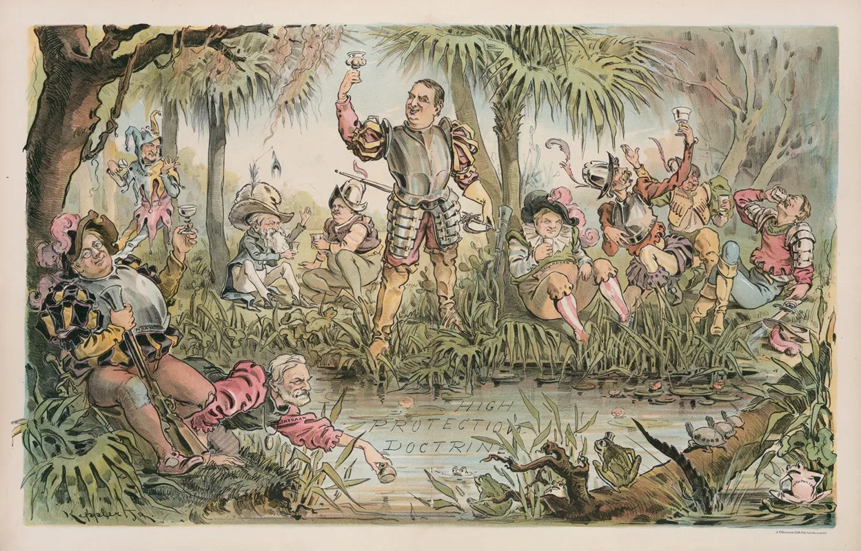 The Republican Ponce De Leon And His Followers