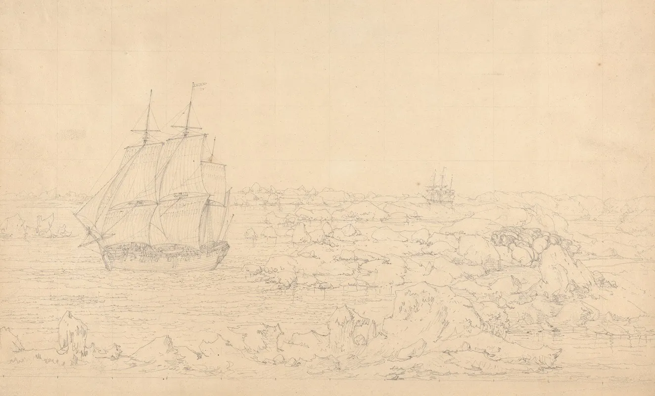 The Resolution Beating Through The Ice With The Discovery In The Most Eminent Danger In The Distance 2