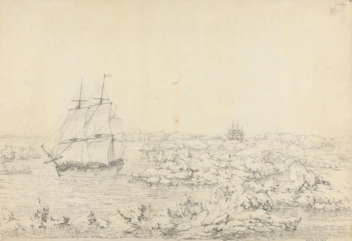 The Resolution Beating Through The Ice With The Discovery In The Most Eminent Danger In The Distance