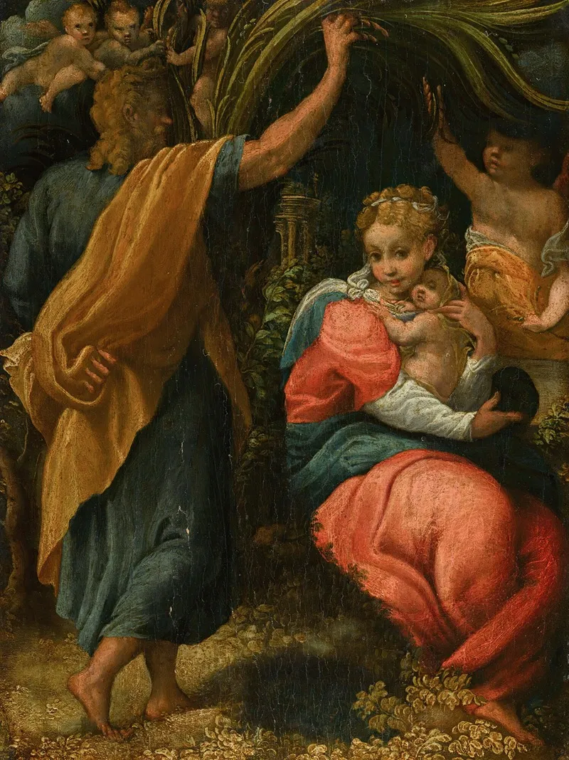 The Rest On The Flight Into Egypt 22