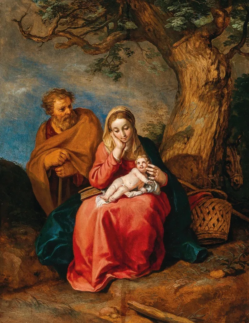 The Rest On The Flight Into Egypt 26