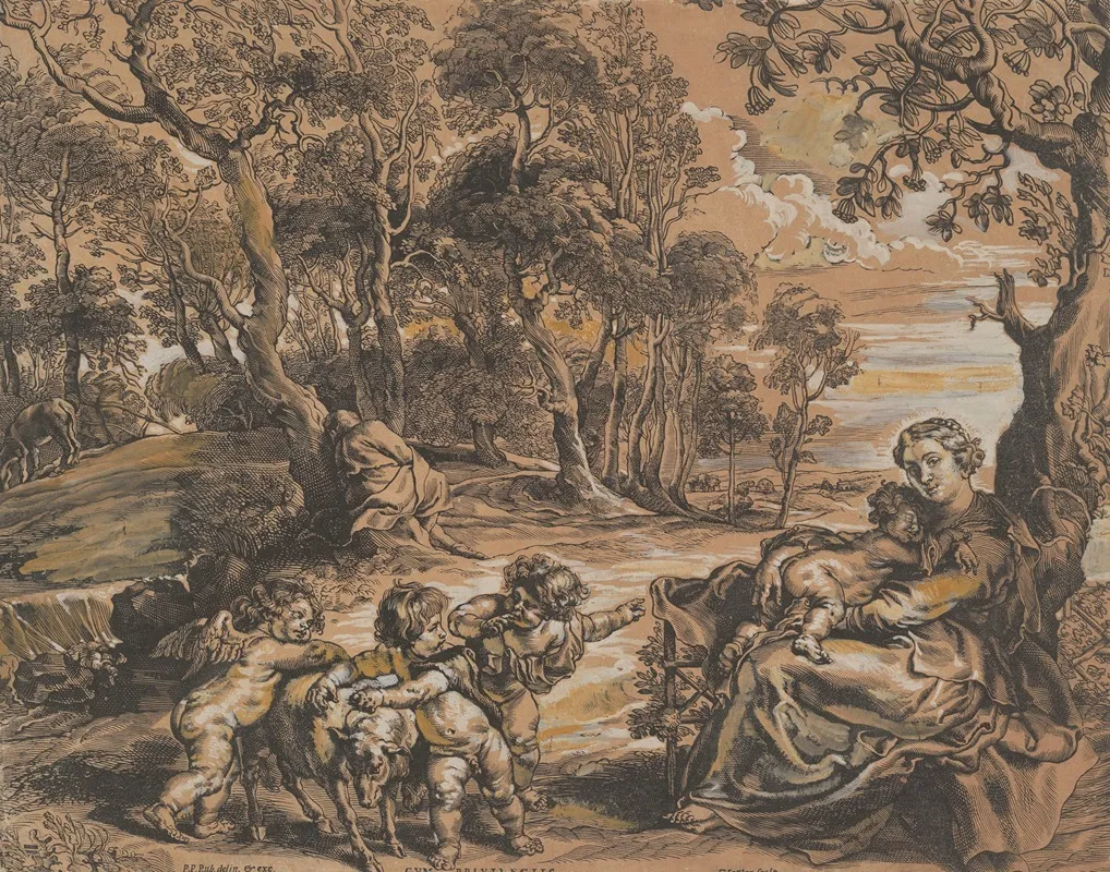 The Rest On The Flight Into Egypt 36