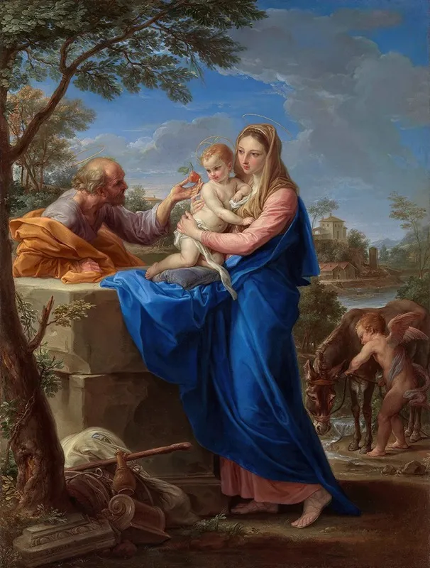 The Rest On The Flight Into Egypt 9
