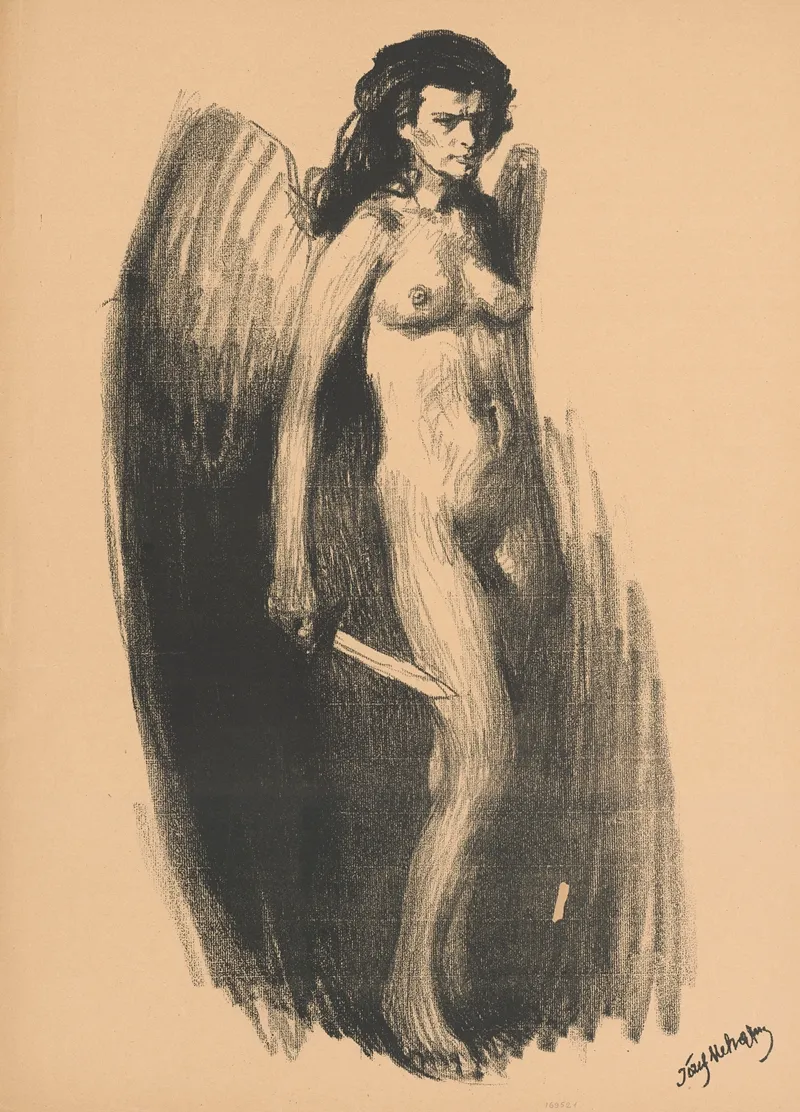 The Revenge by Józef Mehoffer - Canvas Print