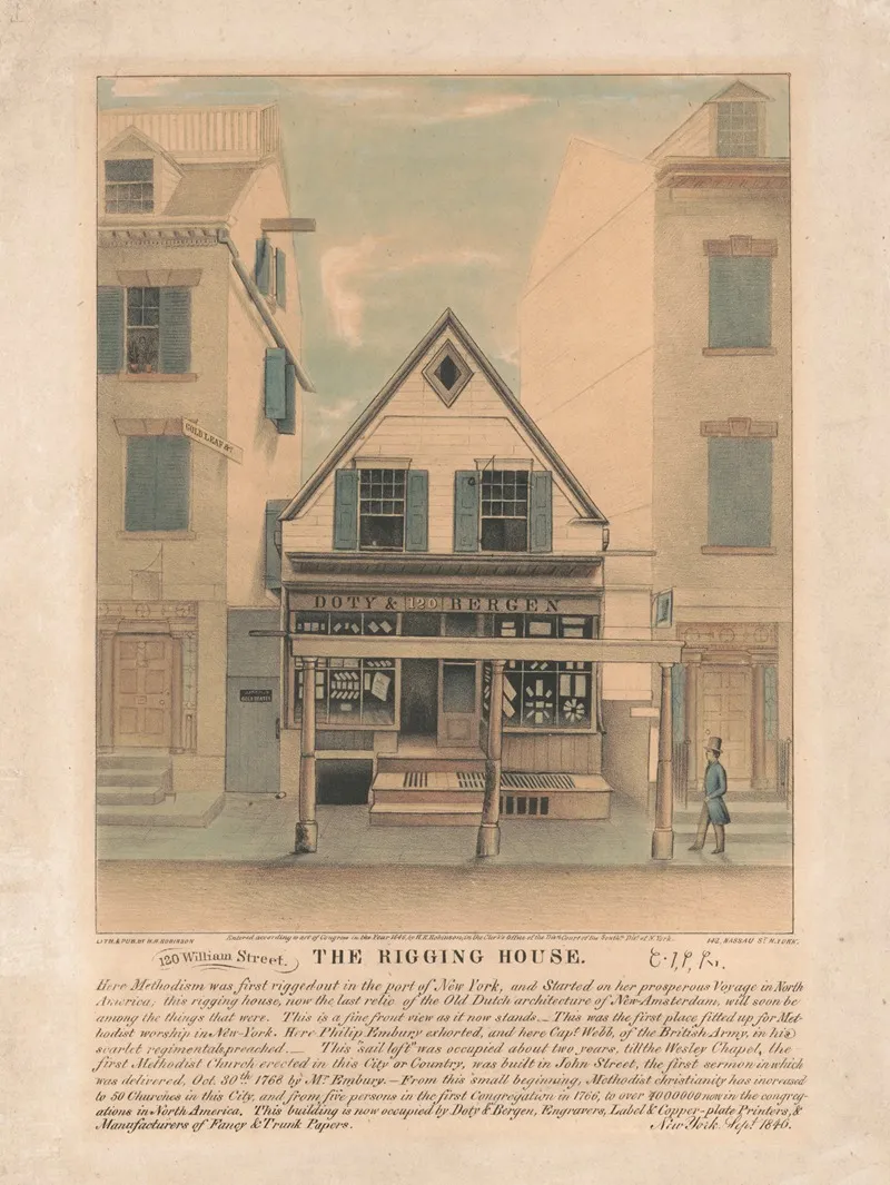 The Rigging House by Henry R. Robinson - Canvas Print