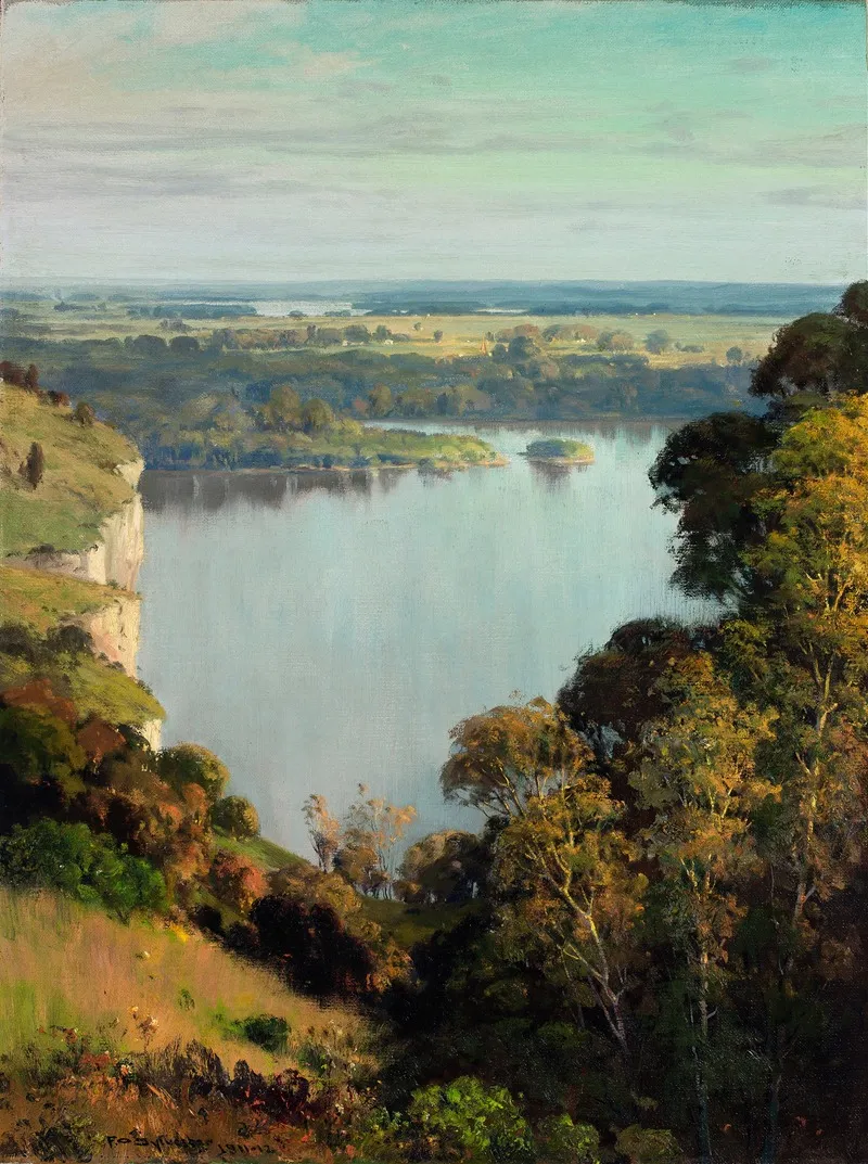 The Rivers Golden Dream by Frederick Oakes Sylvester - Canvas Print