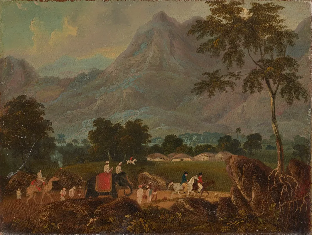 The Road From Calcutta To Patna With An Elephant And A Camel 2