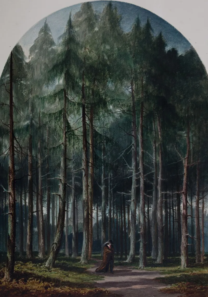 The Road To The Monument by Elijah Walton - Canvas Print