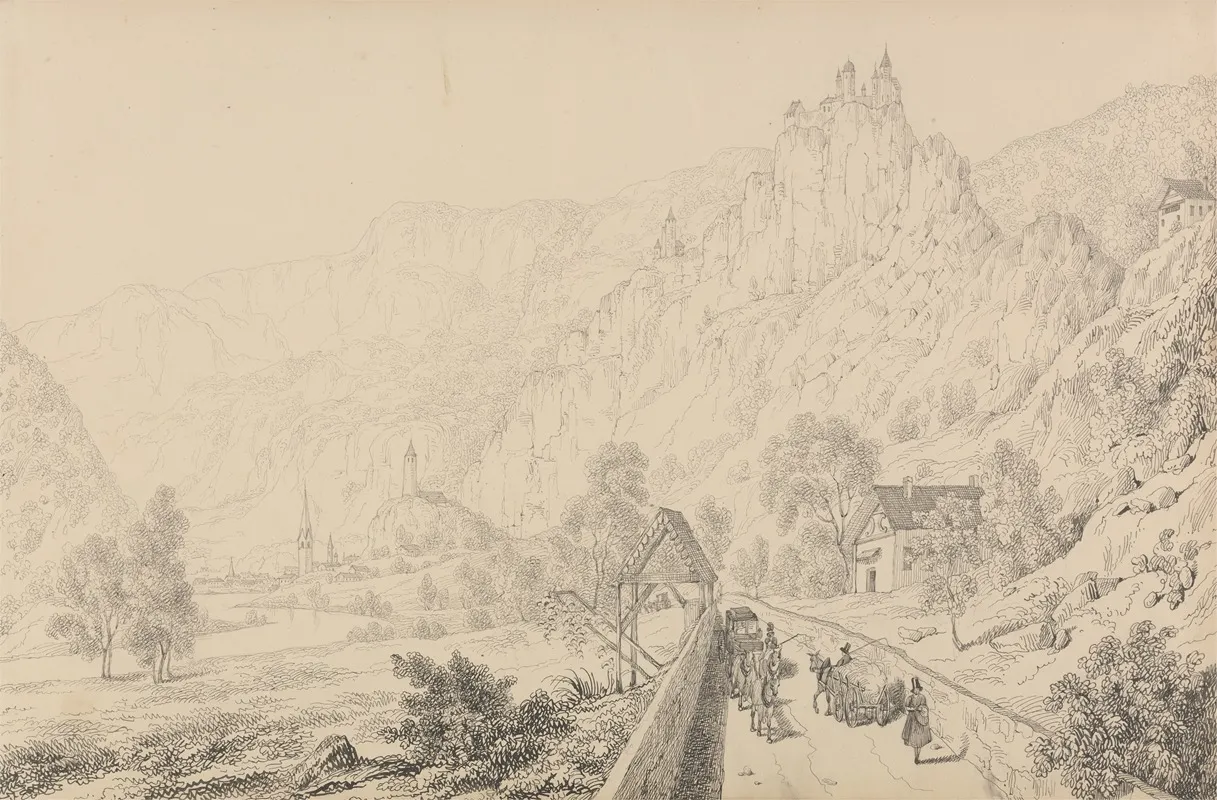The Ruins Of The Nunnery Of Seben Near Klausen
