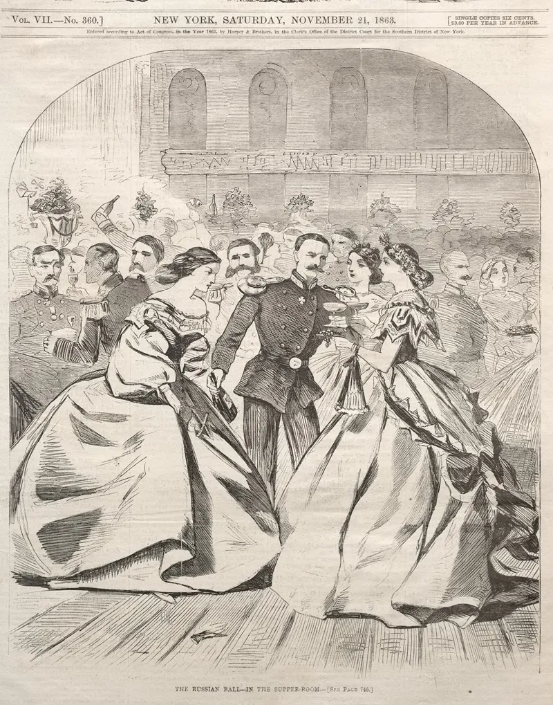 The Russian Ball In The Supper Room