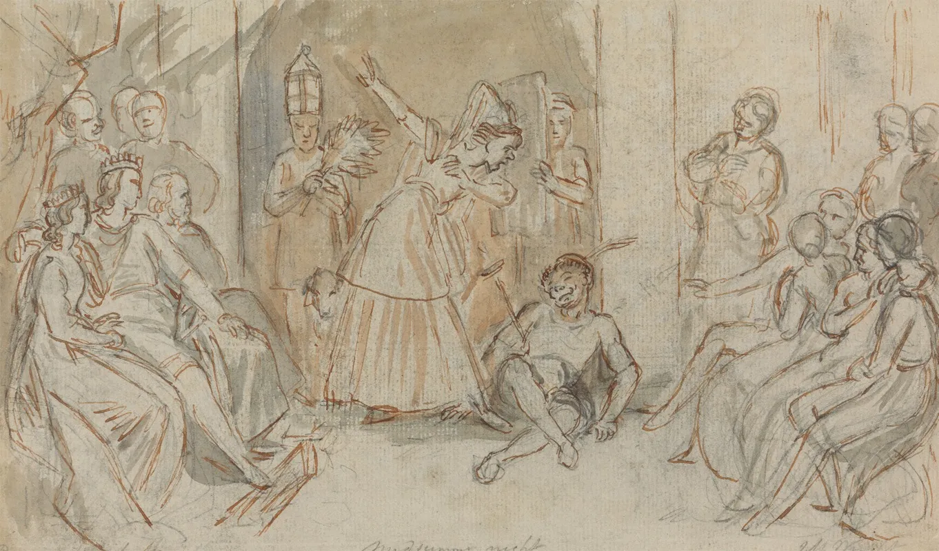 The Rustics Perform From A Midsummer Nights Dream