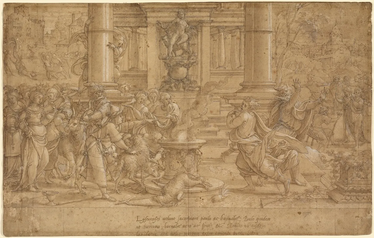 The Sacrifice At Lystra