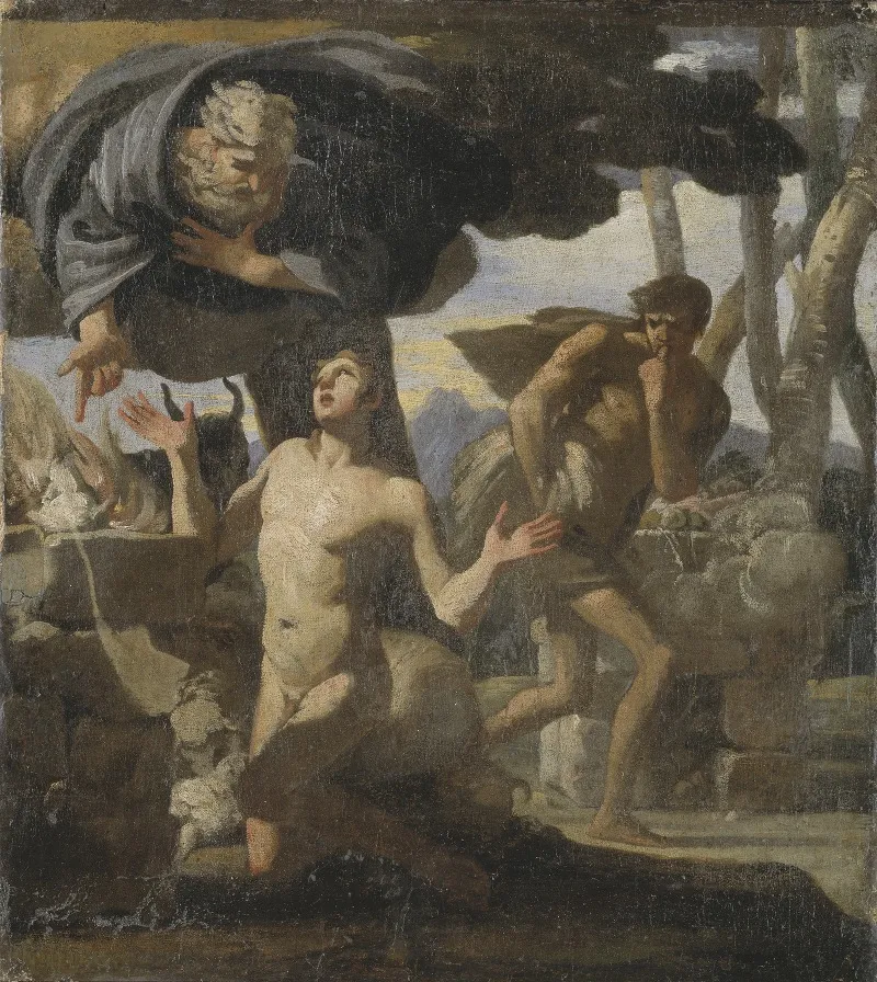 The Sacrifice Of Abel Study