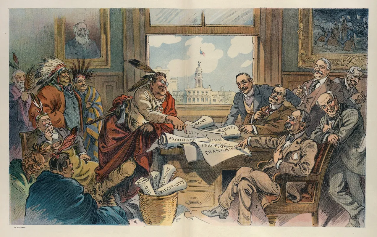 The Sale Of Manhattan Price Not Mentioned A Continuous Performance