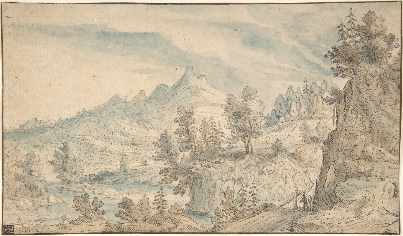 The Salzach Valley With A View Of The Watzmann Massif In The Background
