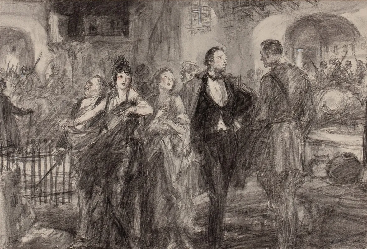 The Saturday Evening Post Story Illustration