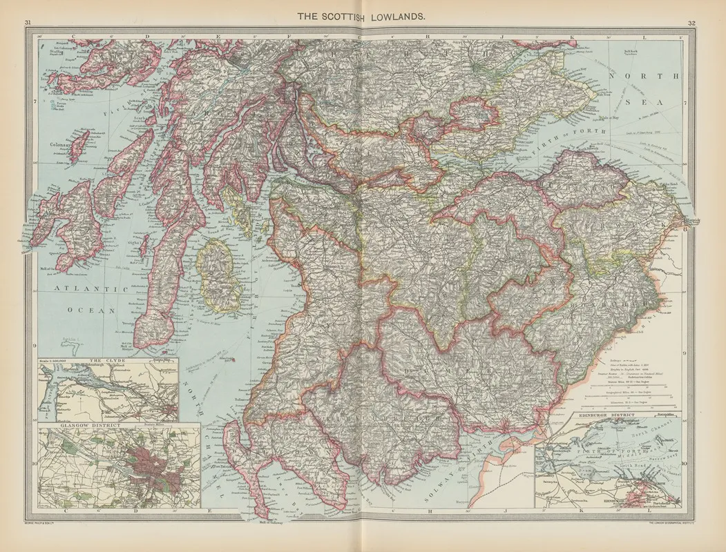 The Scottish Lowlands by Amalgamated Press - Canvas Print