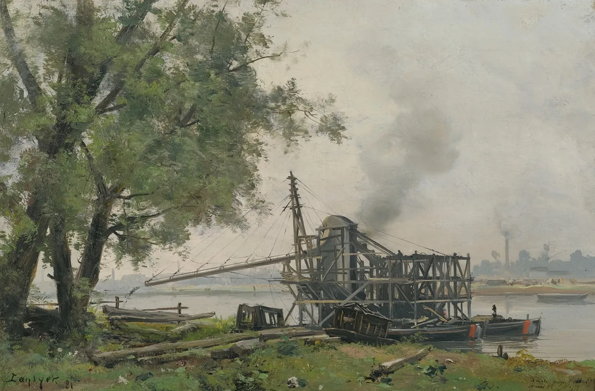 The Seine At Rouen