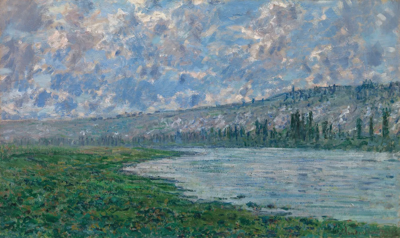The Seine At Vetheuil
