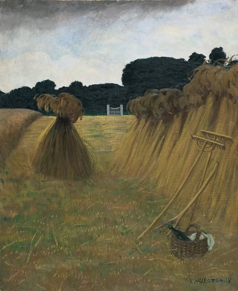 The Sheaves by Félix Vallotton - Canvas Print