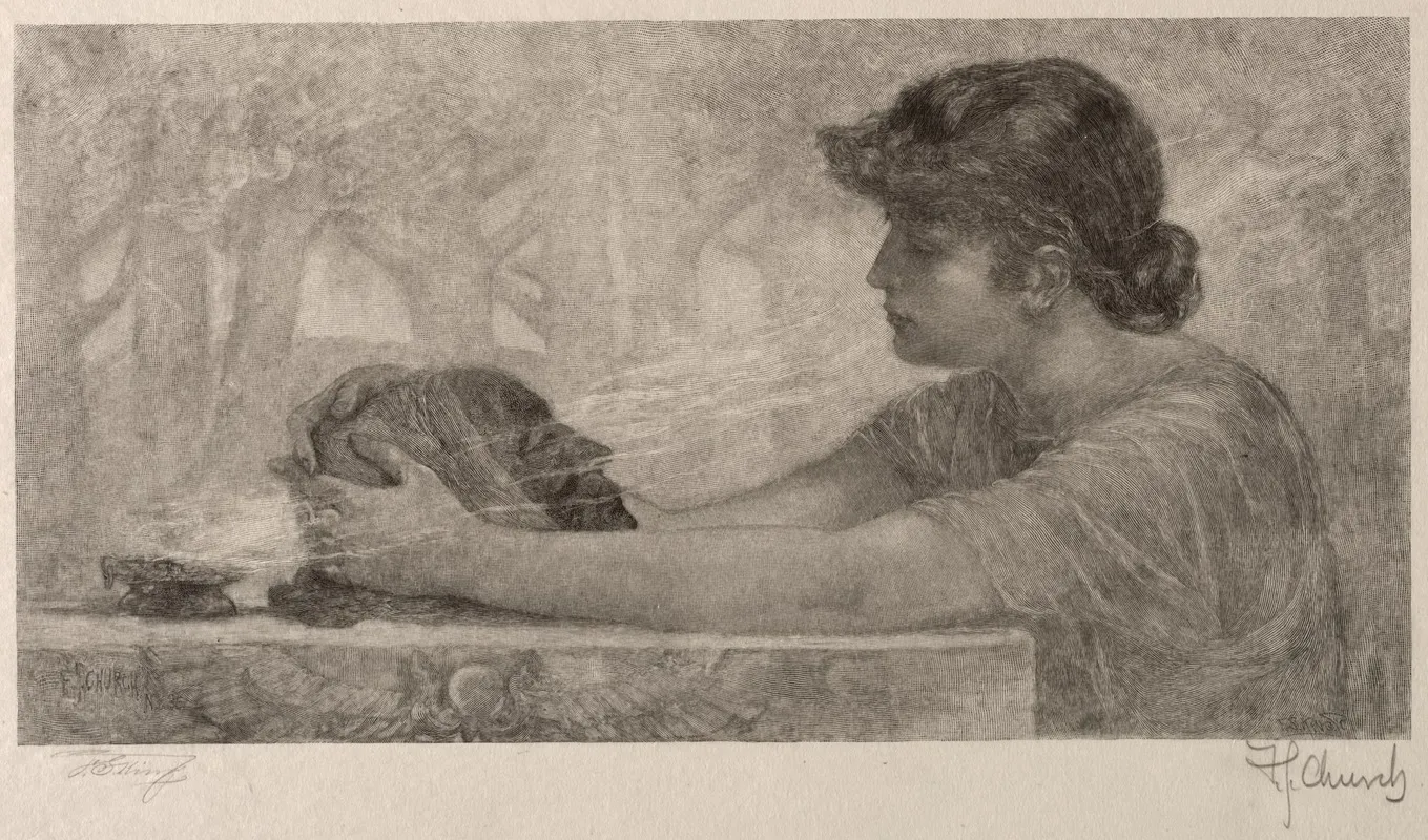 The Sibyl 2 by Francis Scott King - Canvas Print