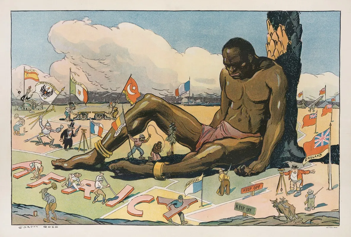 The Sleeping Sickness by Gordon Ross - Canvas Print