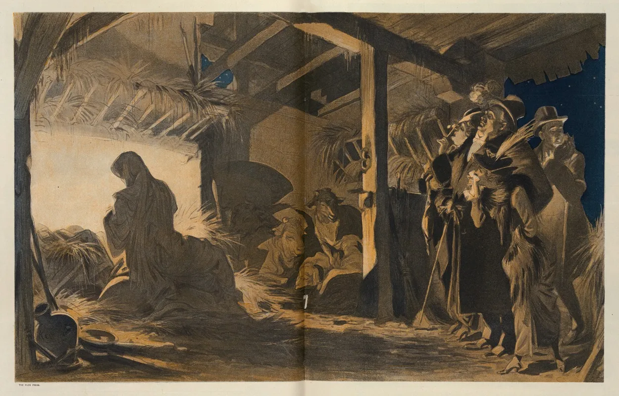 The Slumming Party At Bethlehem