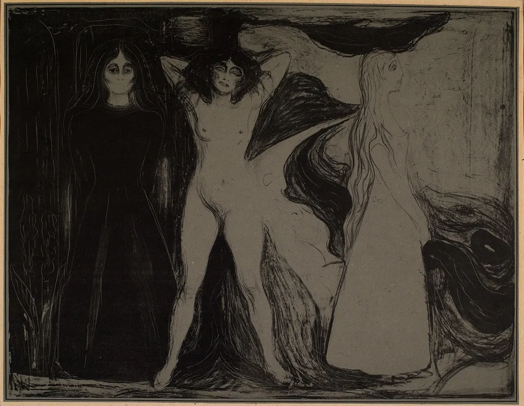 The Sphynx Woman In Three Stages