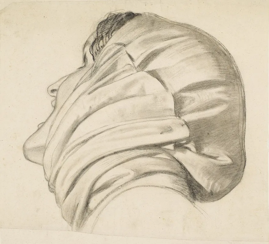 The Spirit Of Justice Study For The Head Of The Widow