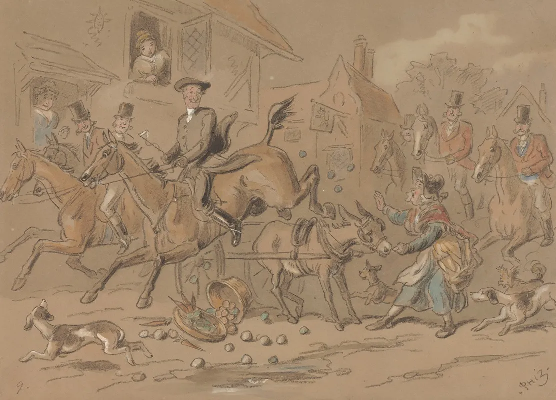 The Sporting Parson He Sends Mother Eves Apples Flying