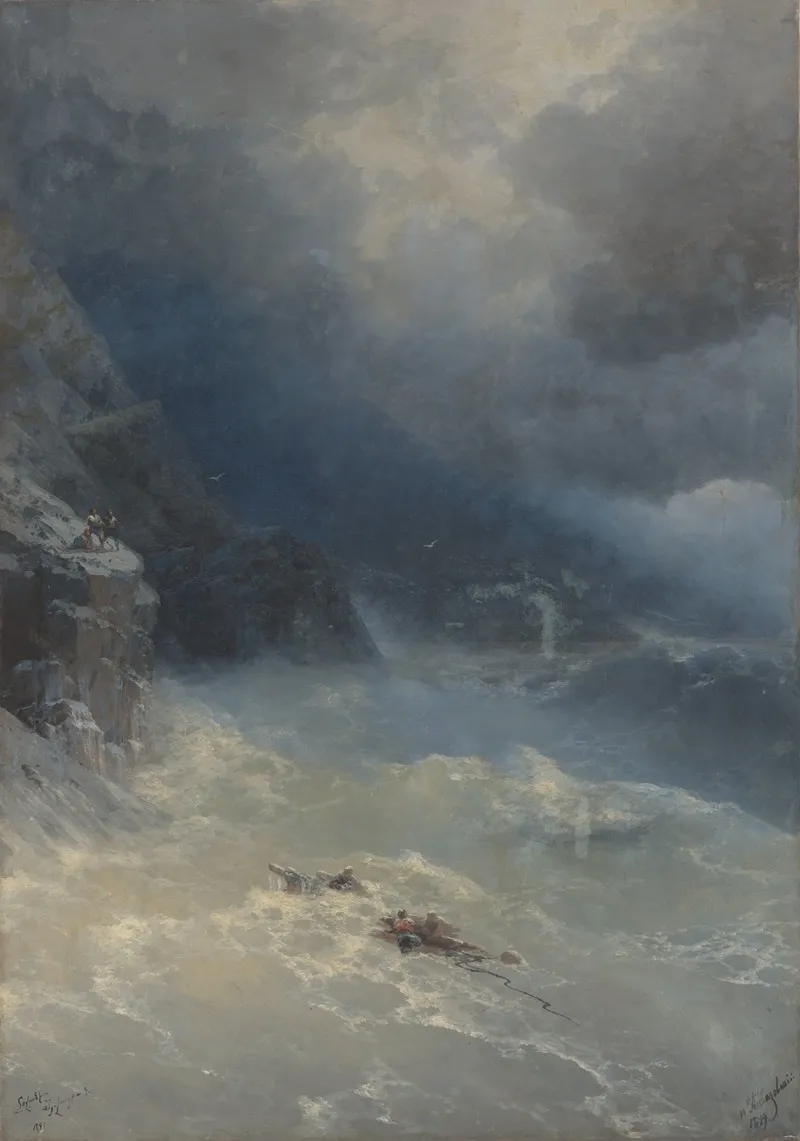 The Storm At Cape Aya