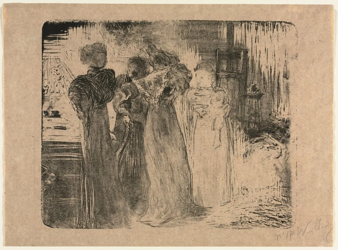 The Studio 8 by Édouard Vuillard - Canvas Print