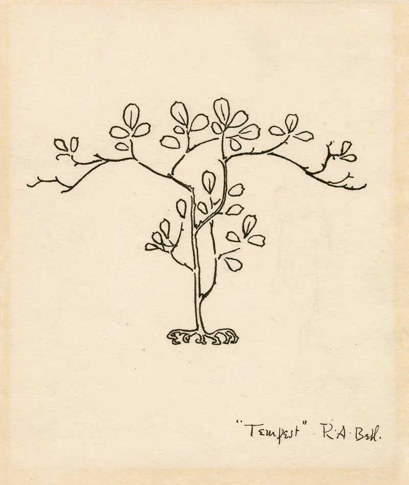 The Tempest Decorative Botanical Motif