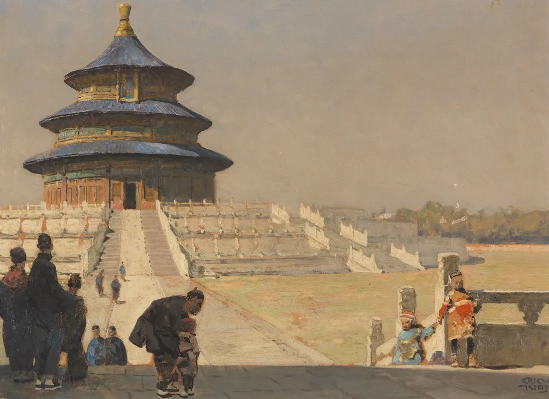 The Temple Of Heaven In Beijing