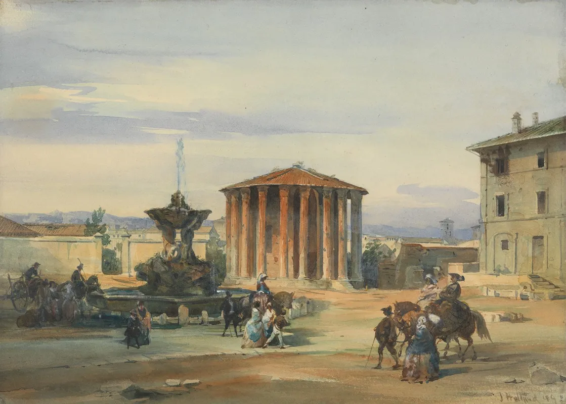 The Temple Of Vesta Rome 3