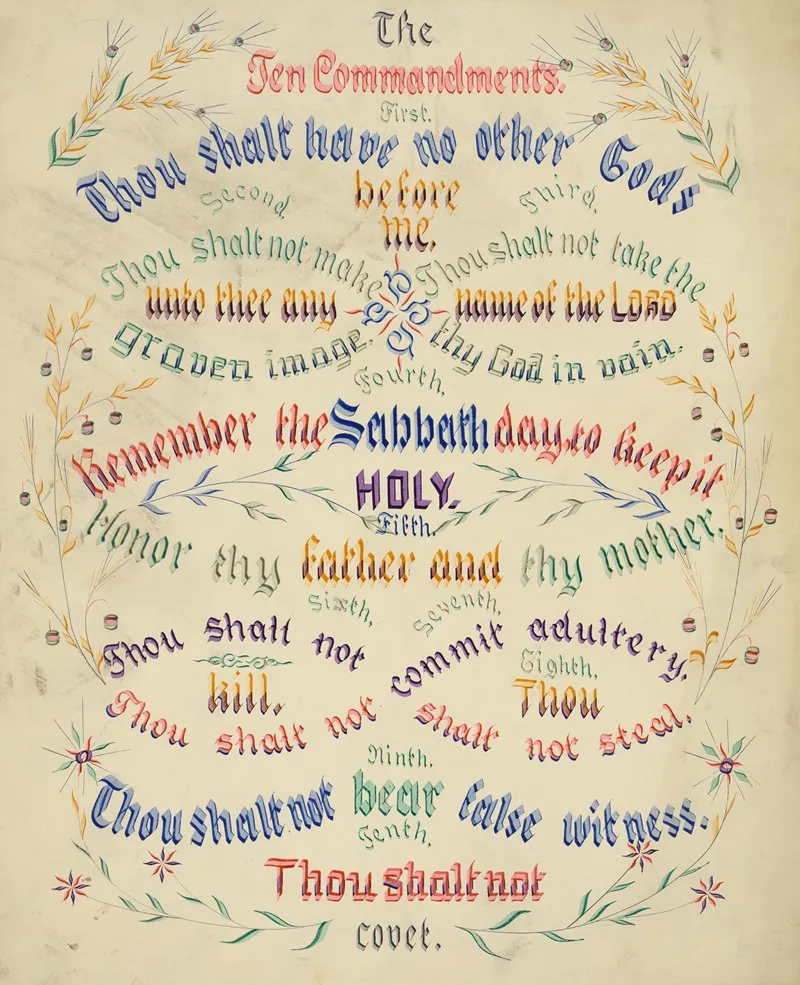 The Ten Commandments 2