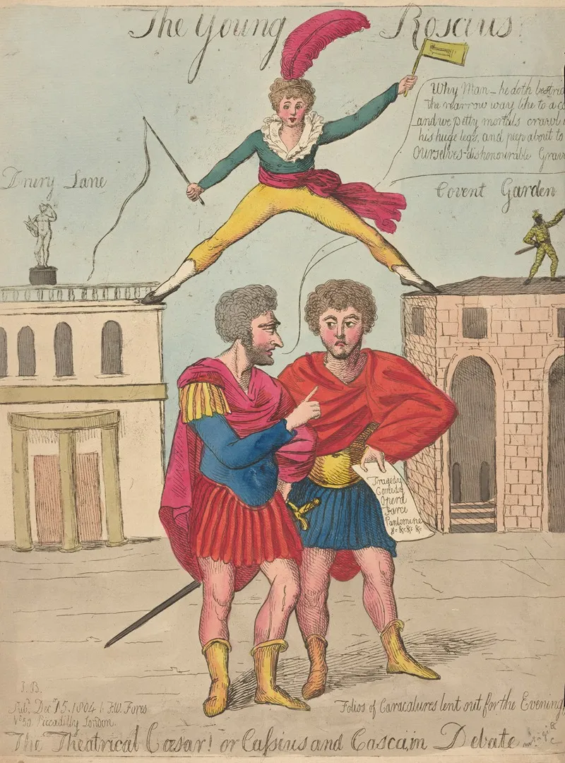 The Theatrical Caesar Or Cassius And Casca In Debate