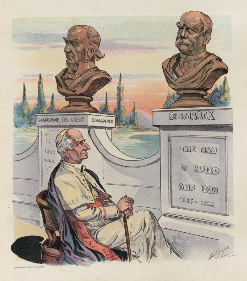 The Three Grand Old Men by Louis Dalrymple - Canvas Print