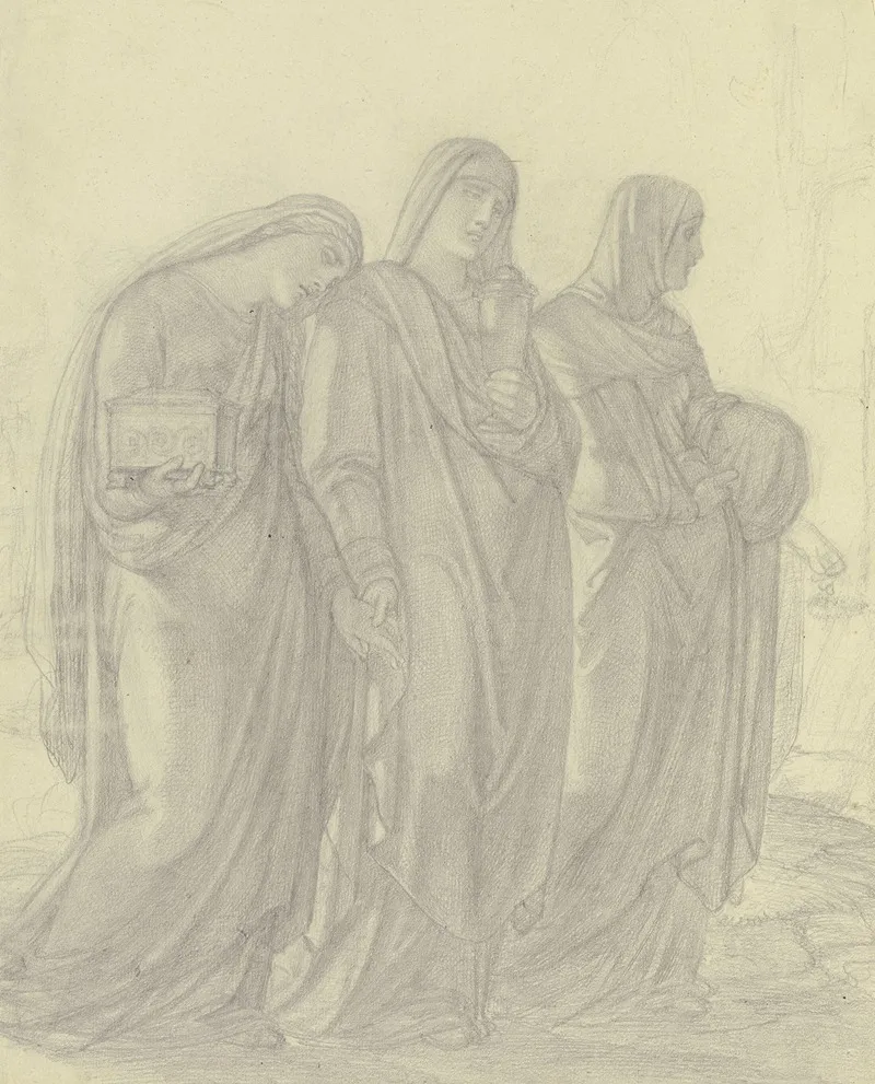 The Three Marys 4 by Ferdinand Fellner - Canvas Print