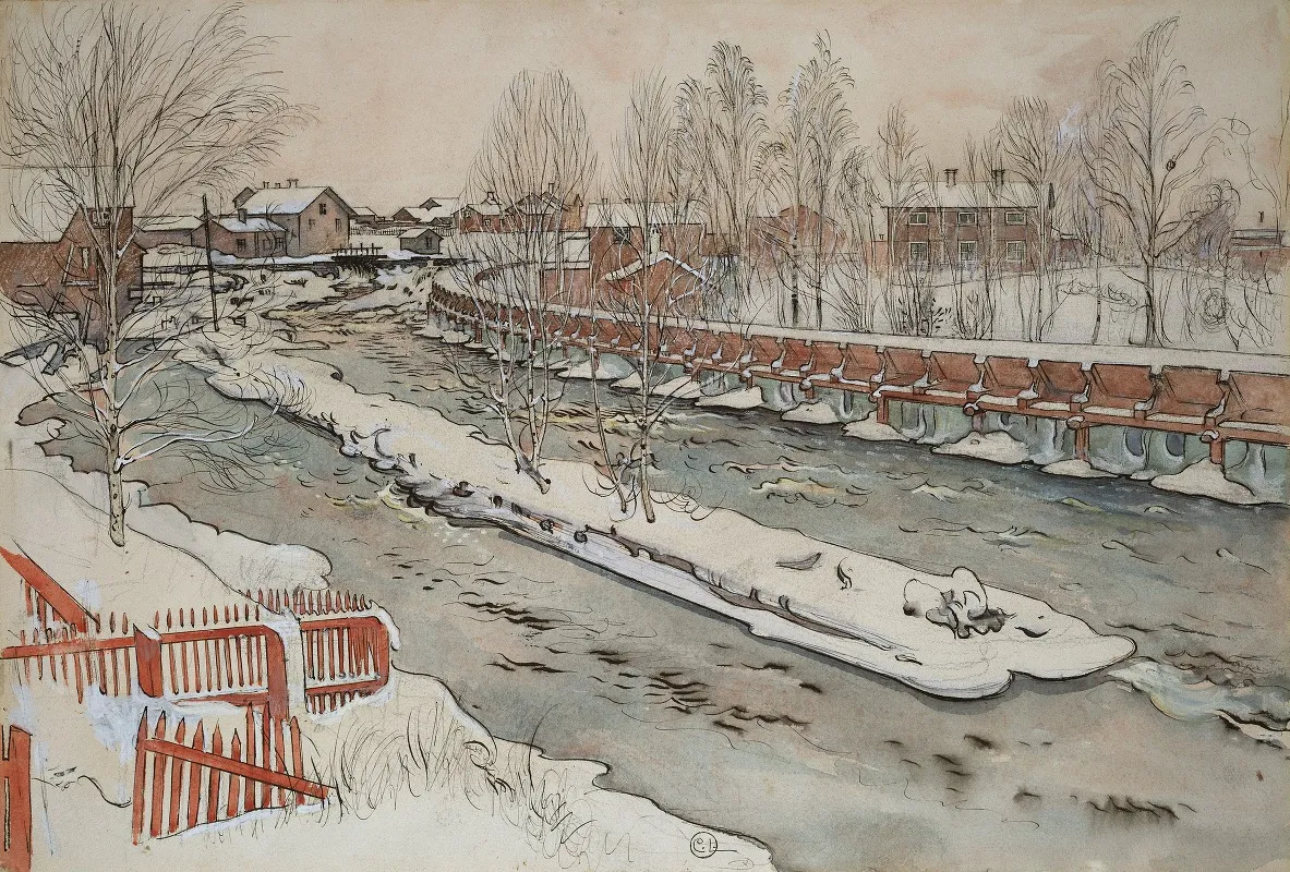The Timber Chute Winterscene