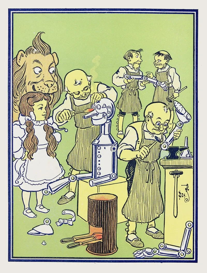 The Tinsmiths Worked For Three Days And Four Nights