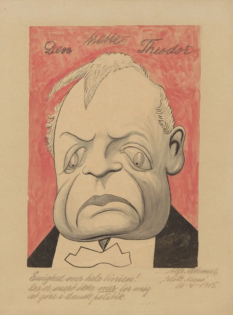 The Tired Theodor by Alfred Schmidt - Canvas Print