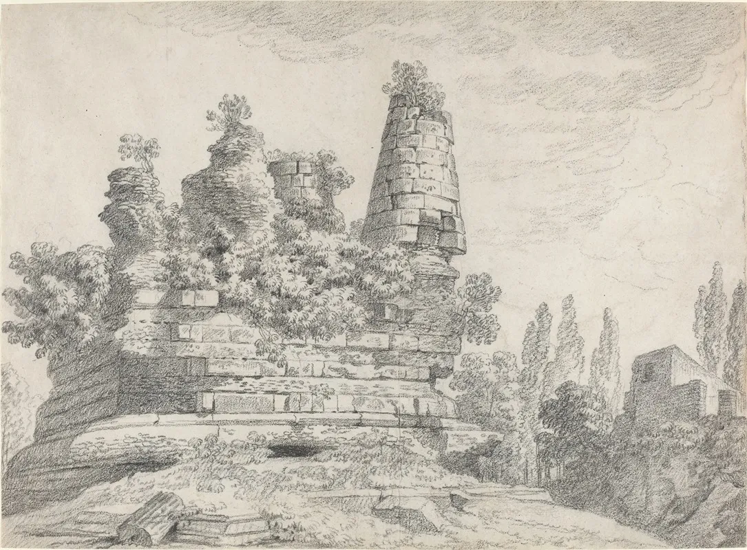 The Tomb Of The Horatii And The Curatii At Albano