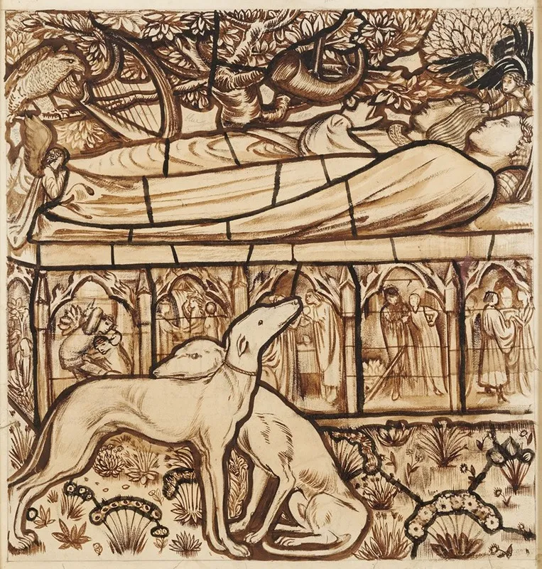 The Tomb Of Tristram And Iseult