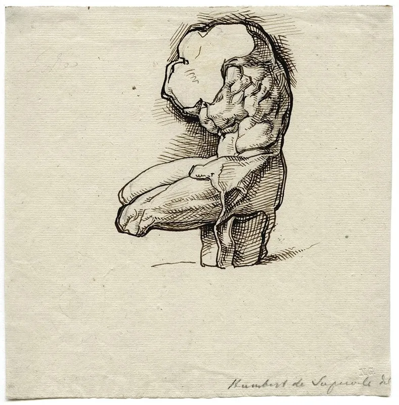 The Torso Belvedere Seen From Aside