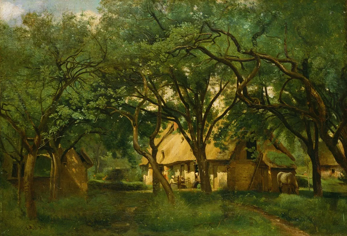 The Toutain Farm At Honfleur