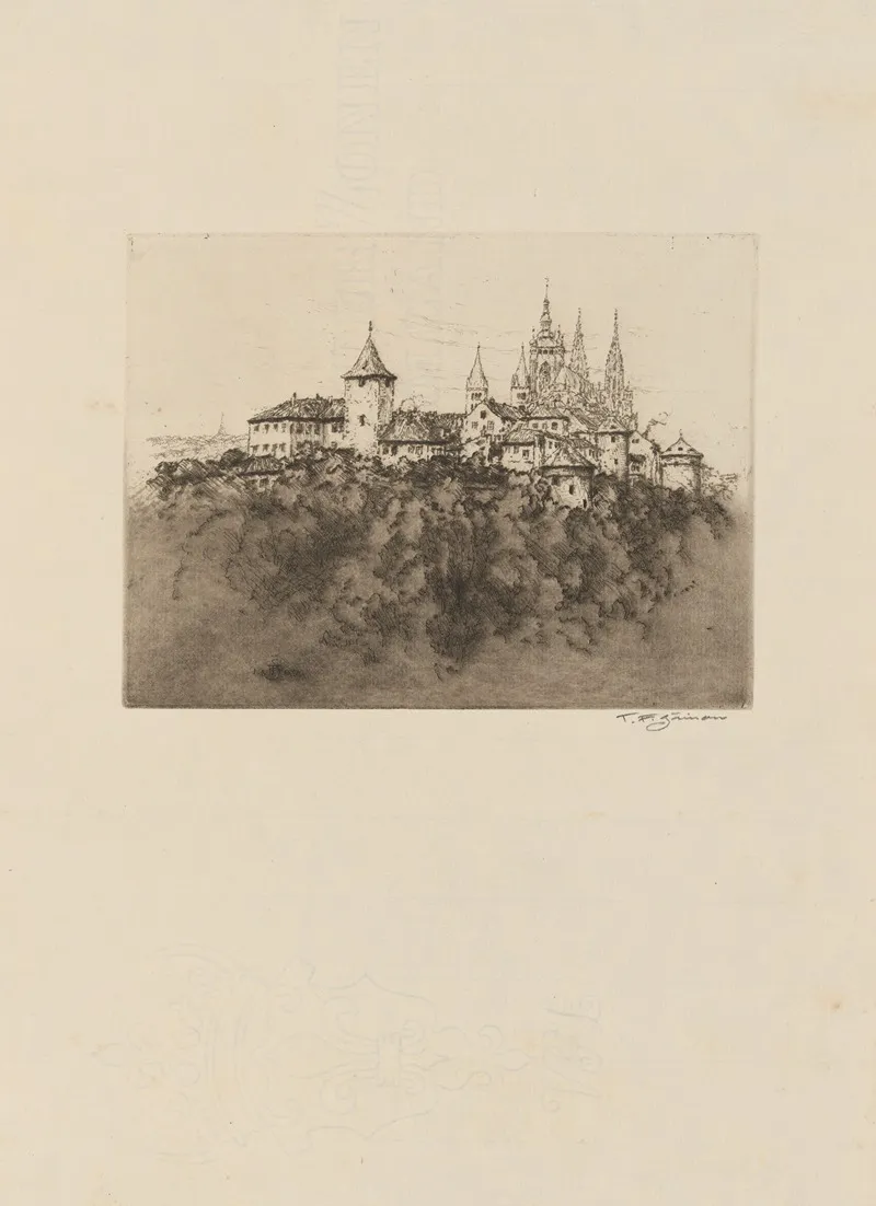 The Towers Of The Hradcany